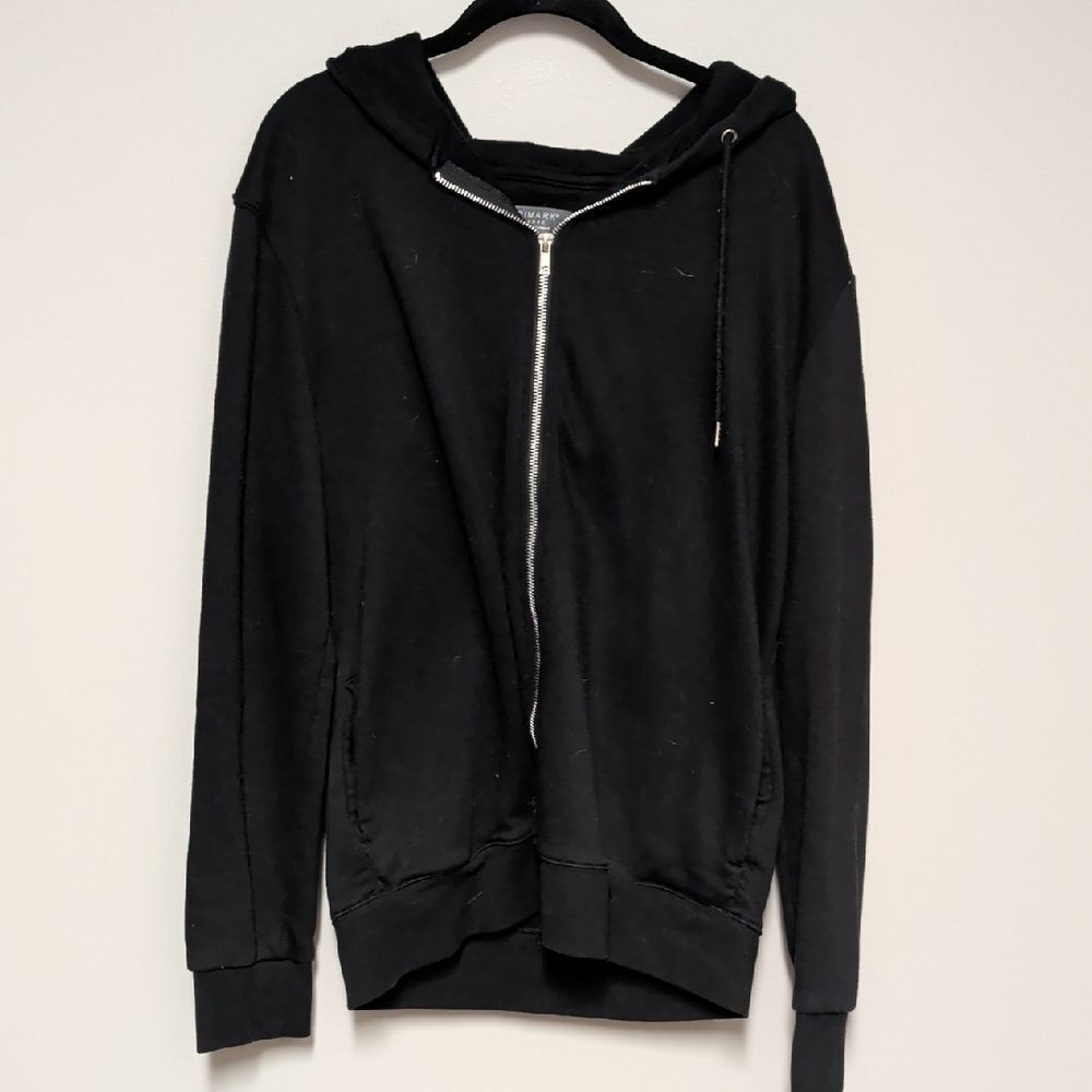 Primark Black Zip Up Hoodie